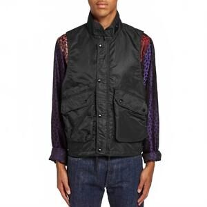 NEW ENGINEERED GARMENTS field vest in black